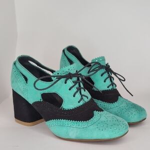 Block Heel Oxfords